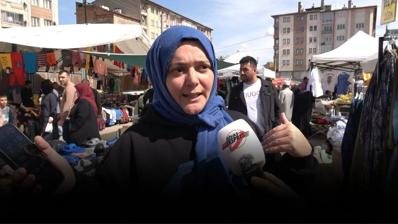 Sivas’ta Bayram Pazarında Esnaftan “Adaletsizlik” Tepkisi
