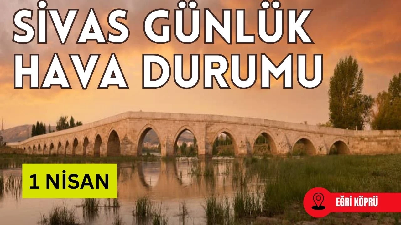 Sivas'ta Bugün Hava Nasıl Olacak? - 1 Nisan 2025