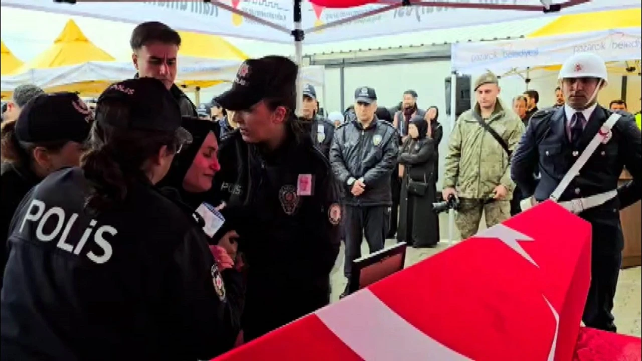 Kalp krizi sonucu hayatını kaybeden emniyet amiri toprağa verildi