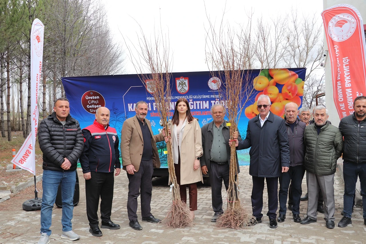 Sivas'ta Kayısı Yetiştiriciliği Yaygınlaşacak