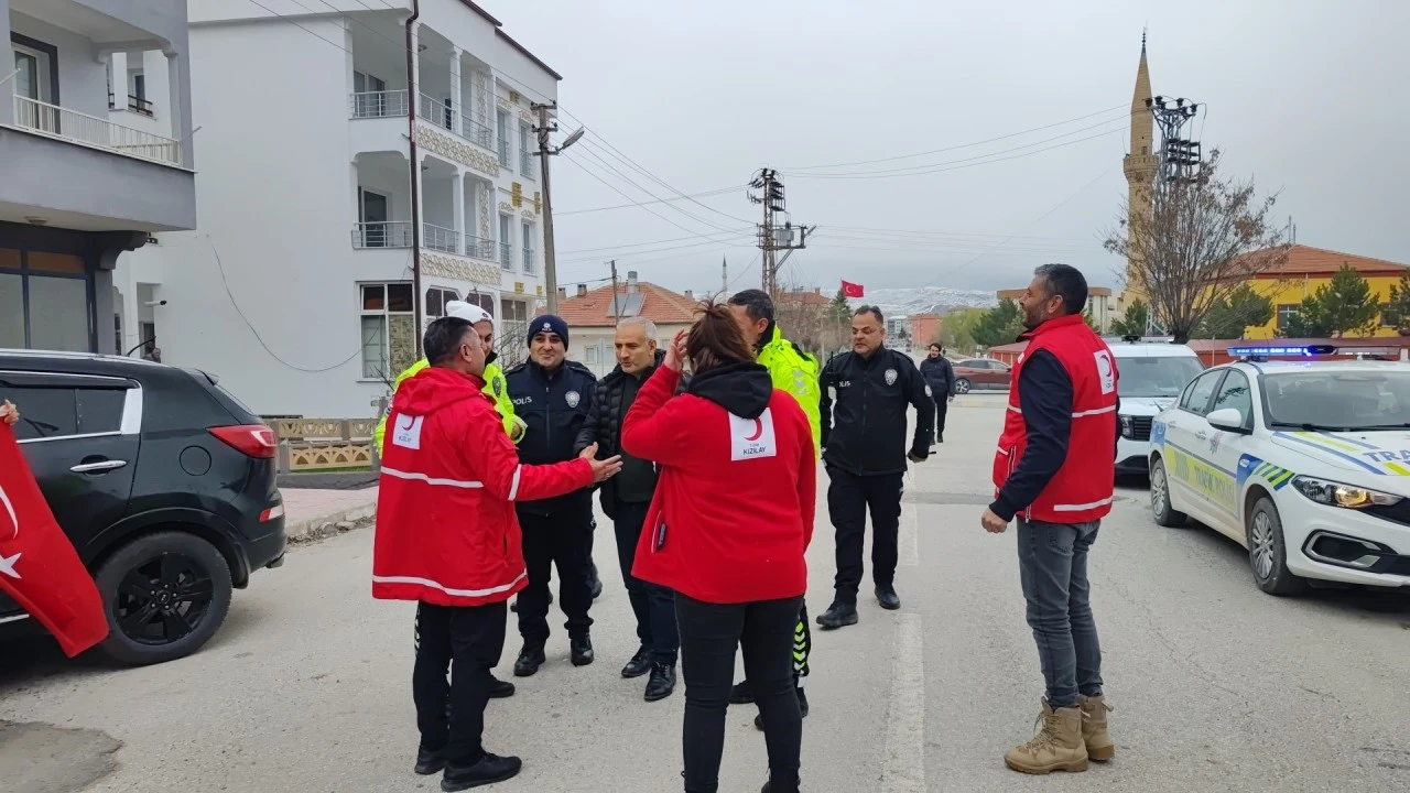 Sivas'ta Kaza İhbarına Giden Polislere Sürpriz  