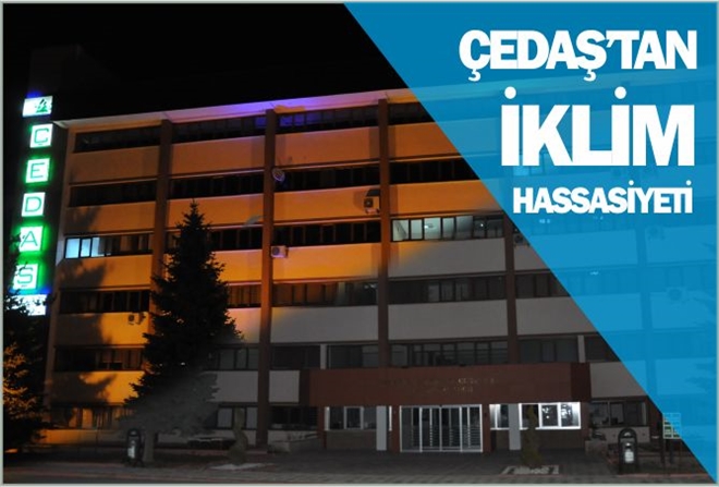 ÇEDAŞ´TAN İKLİM HASSASİYETİ