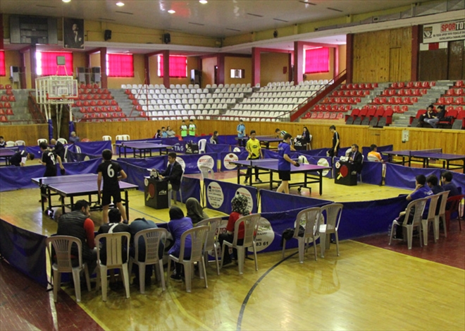 MASA TENİSİNDE HEYECAN 3 GÜN SÜRECEK