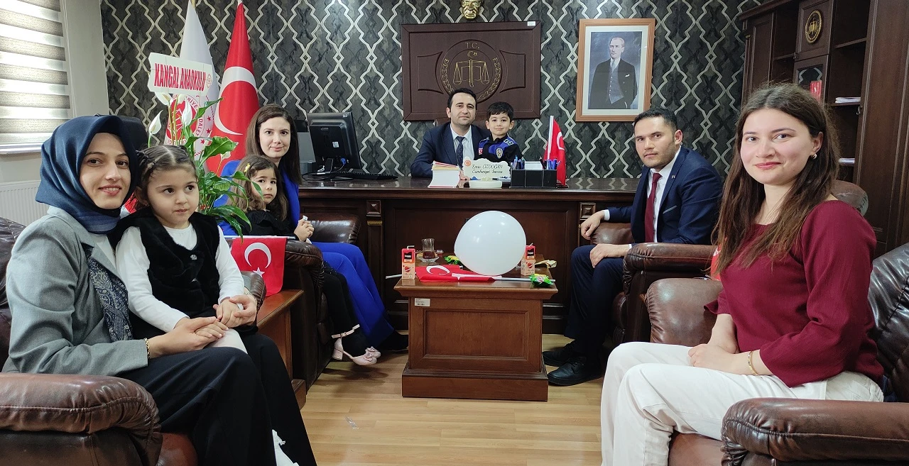 Sivas’ta Adliye Çocuklar İle Şenlendi