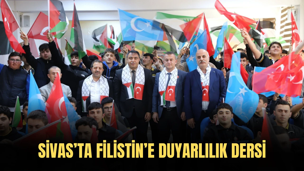 Sivas’ta Filistin’e Duyarlılık Dersi