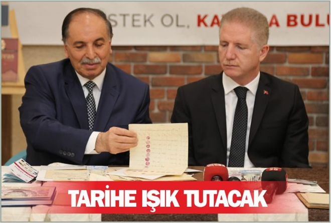 TARİHE IŞIK TUTACAK