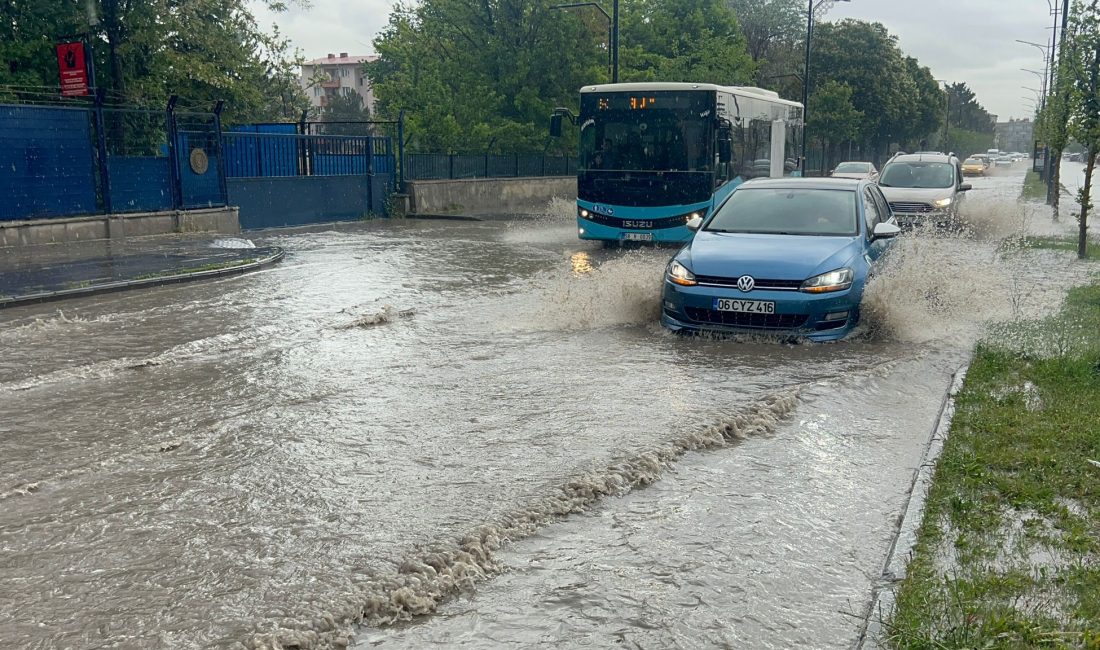 Sivas'ta Sağanak Yağışa Dikkat