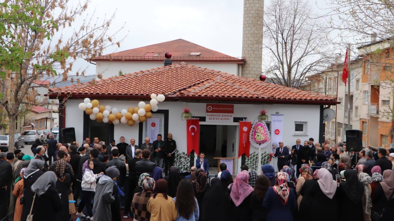 Sivas'ta Yeni Kuran Kursu Açıldı