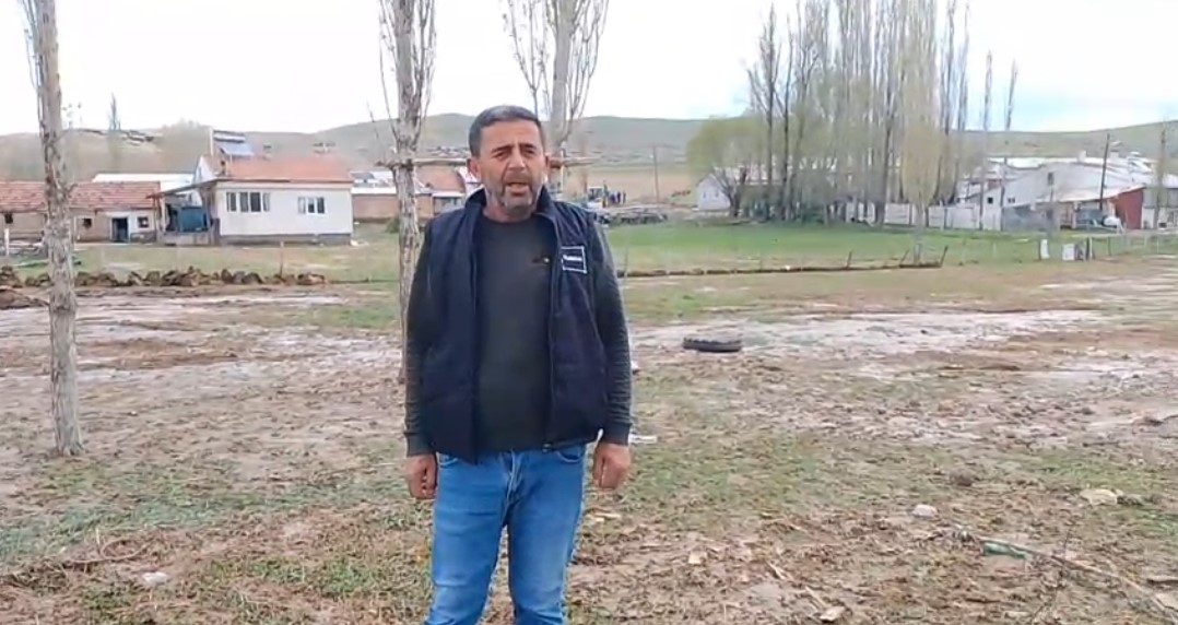 Sivas'ta Sağanak Ve Dolu Yağışı Sonrası Dere Taştı