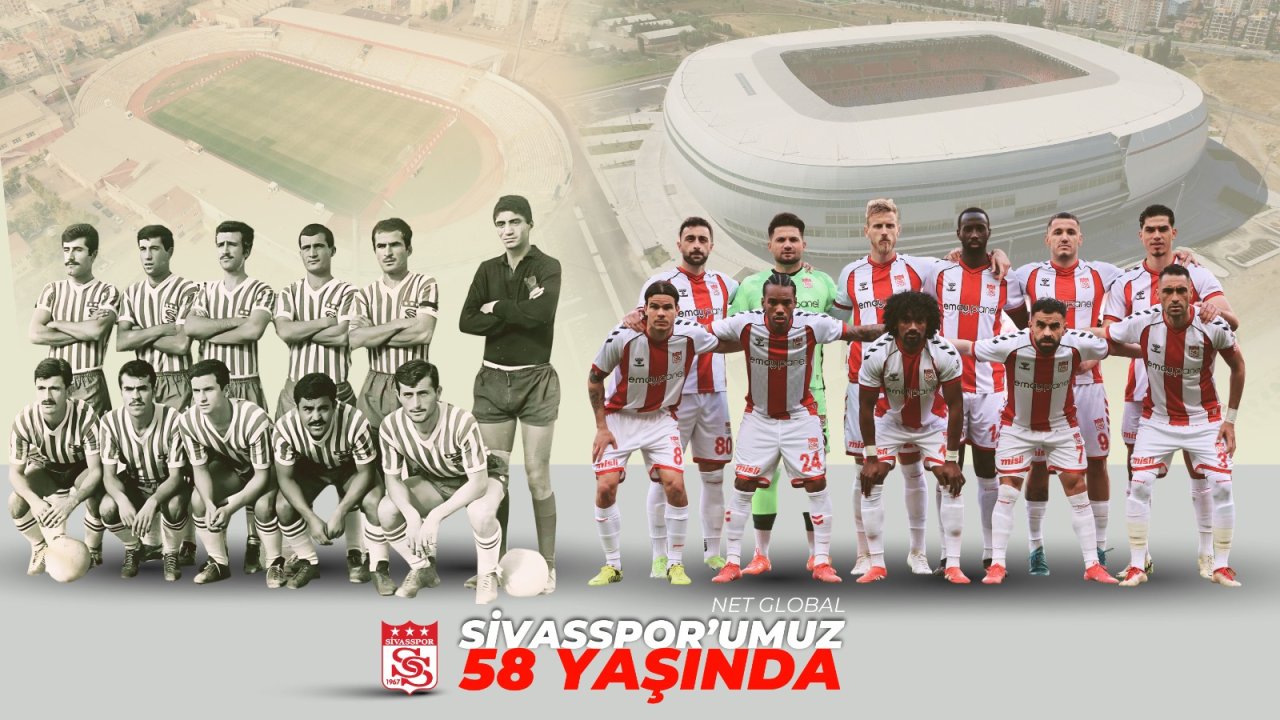 58 Yıldır Aynı Aşk: Sivasspor Kuruluşunu Kutluyor