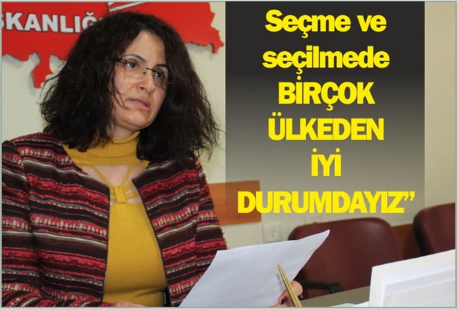 ?Seçme ve seçilmede BİRÇOK ÜLKEDEN İYİ DURUMDAYIZ?