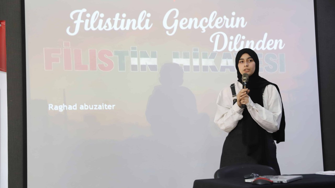 Filistinli Öğrenciler Sivas’ta Zulmü Anlattı