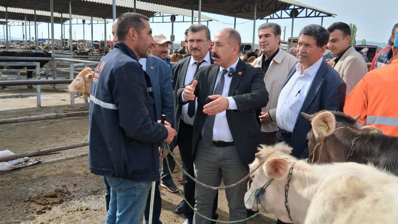 Hayvan Pazarı Çileye Dönüştü: CHP’den Sert Tepki