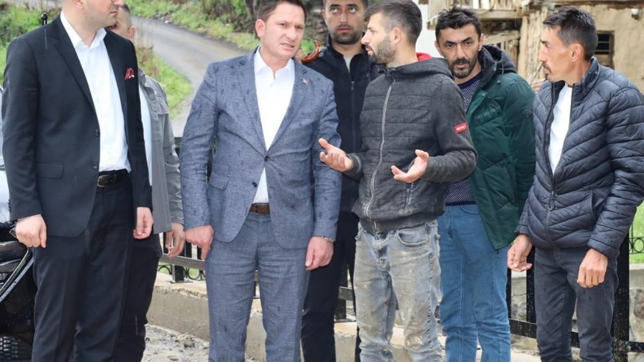 Başkan ve Kaymakam’dan Sel Mağdurlarına Destek Ziyareti