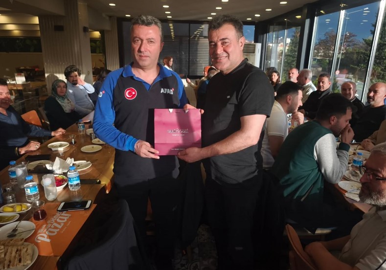 Sivas’ta AFAD Müdürü’ne Veda Yemeği