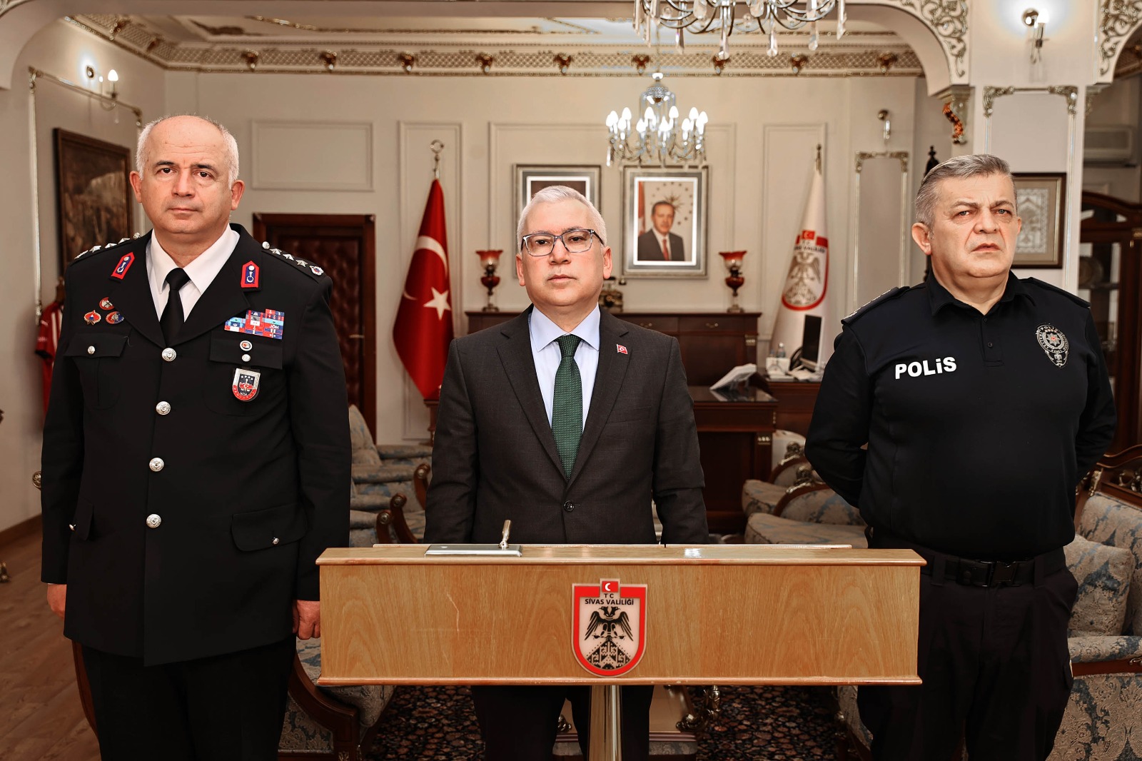 Sivas'ta Güvenlik ve Kamu Düzeni Toplantısı