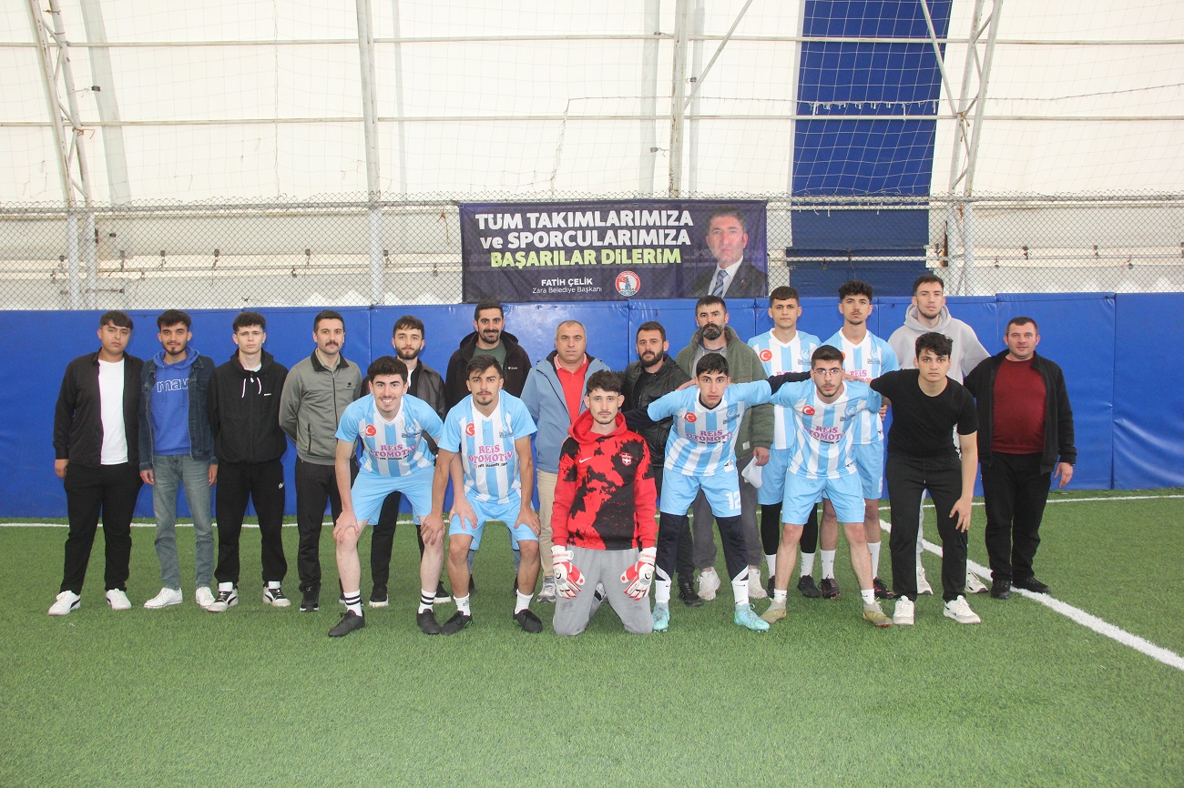 Zara'da Futbol Turnuvası Düzenlendi