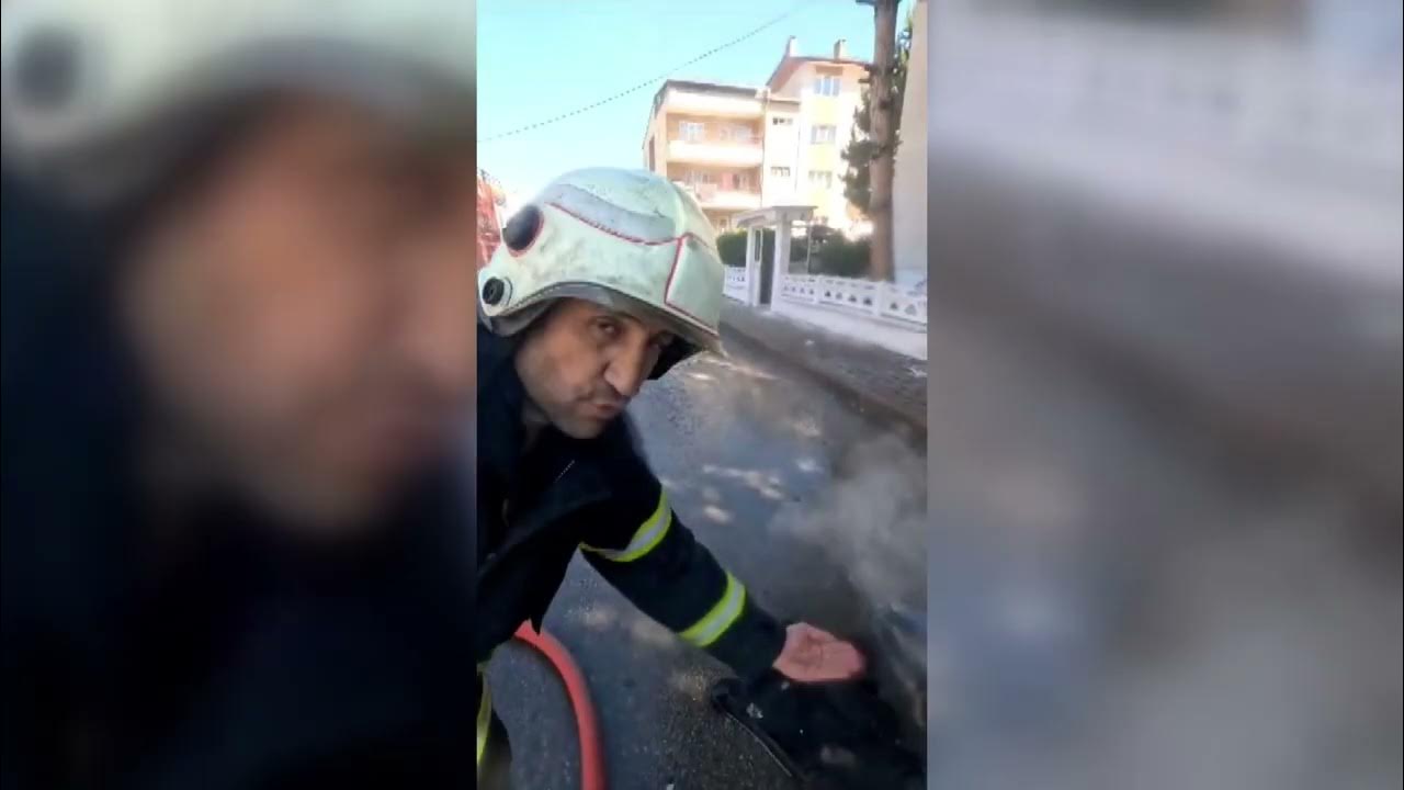 Sokak Ortasında Alev Alev Yandı