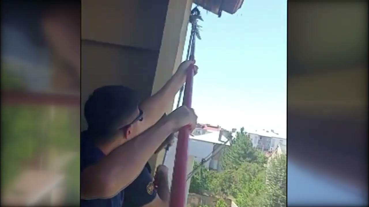 KIRLANGIÇ KUŞUNA İTFAİYE ŞEFKATİ