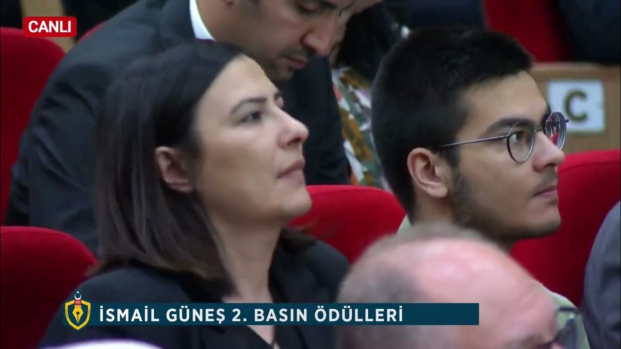 İSMAİL GÜNEŞ BASIN ÖDÜLLERİ VERİLDİ