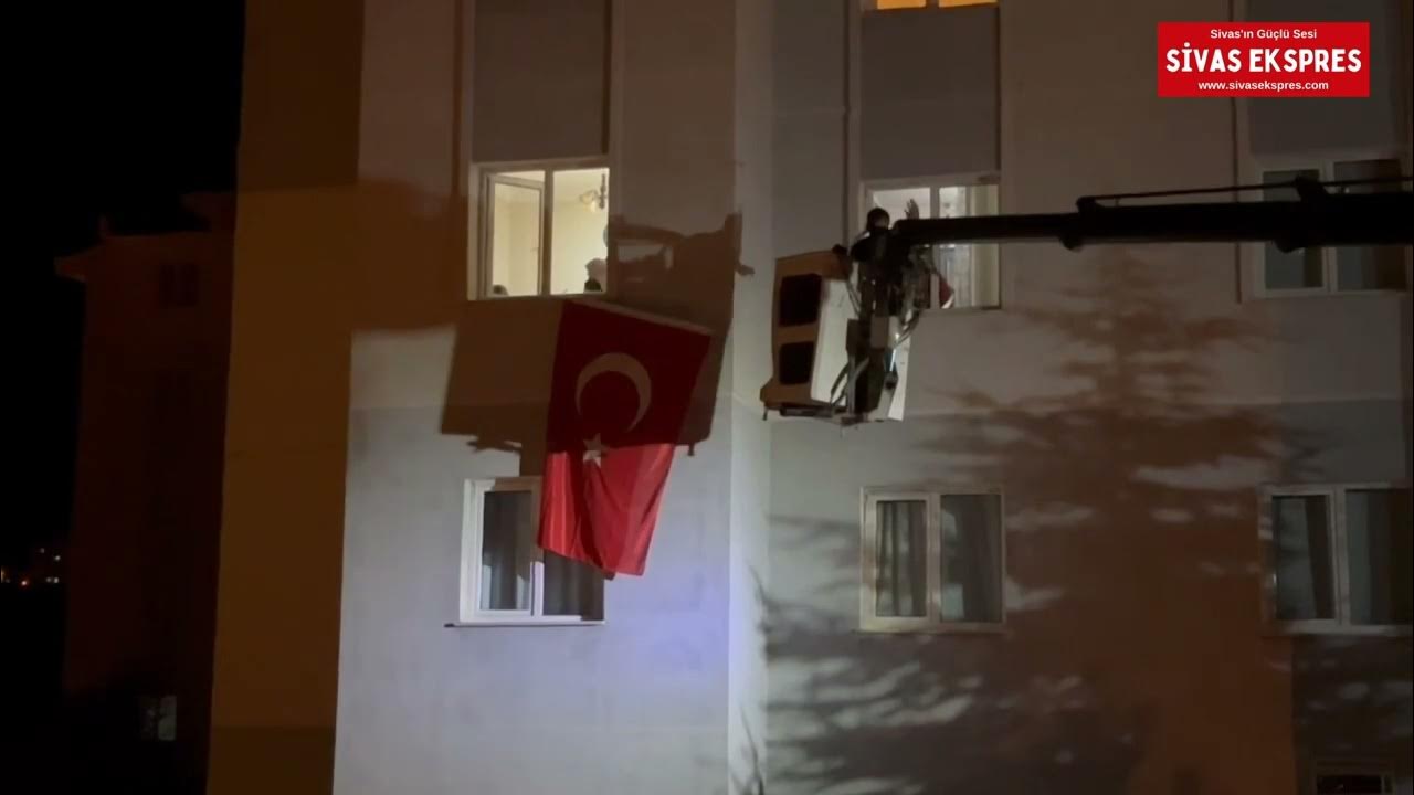 SİVAS'A ŞEHİT ATEŞİ DÜŞTÜ