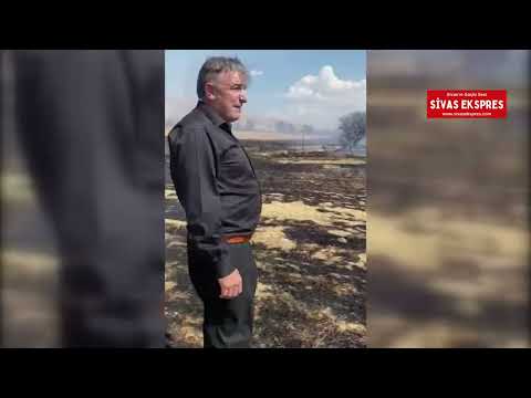 Anız Yangını Kül Etti