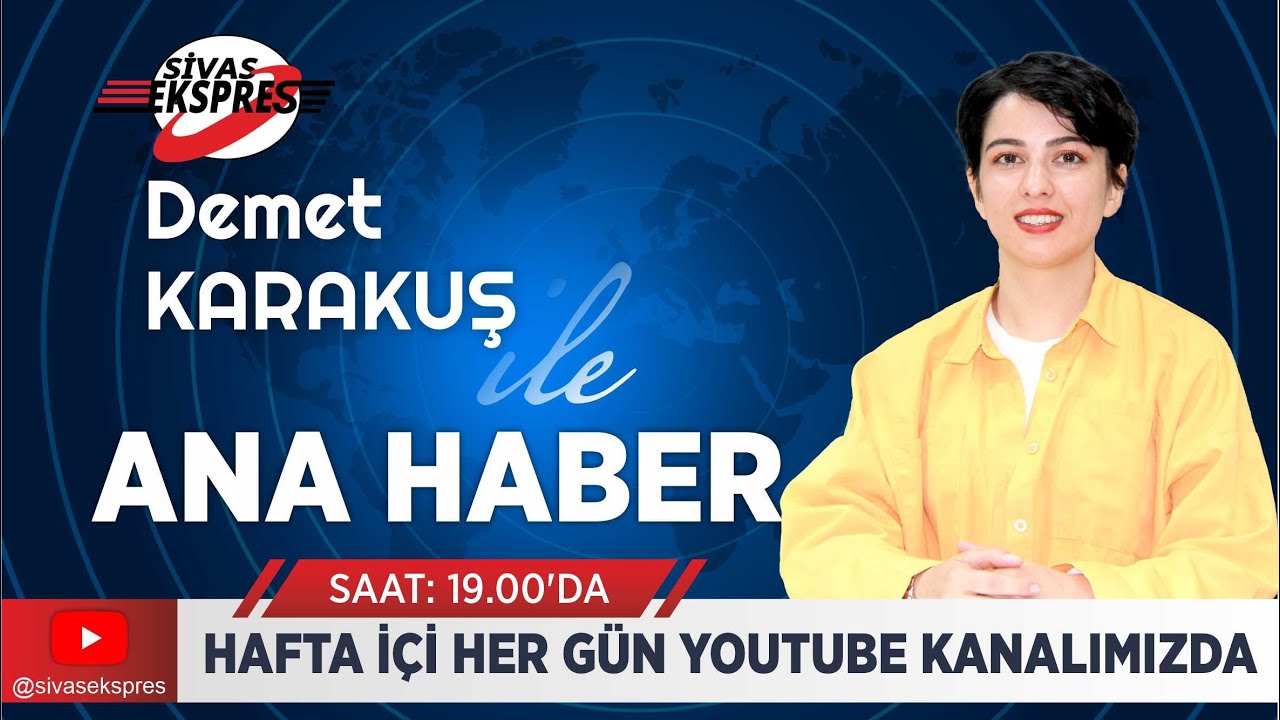 Sivas Ekspres Ana Haber Bülteni - 11 Ekim Çarşamba