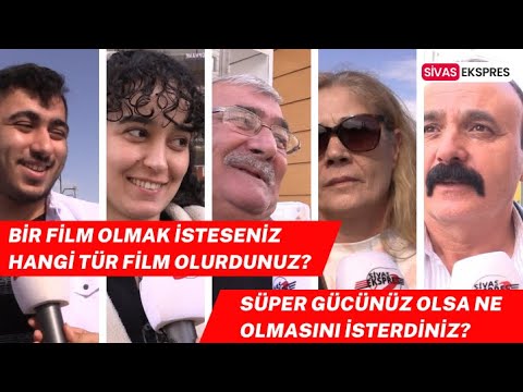 Sivas'ta Vatandaşlarla Sokak Röportajı Yaptık..