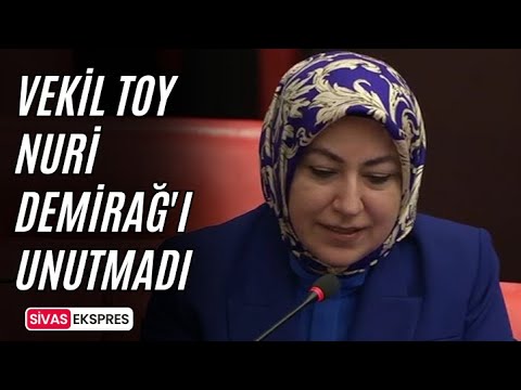 Vekil Toy Nuri Demirağ'ı Unutmadı