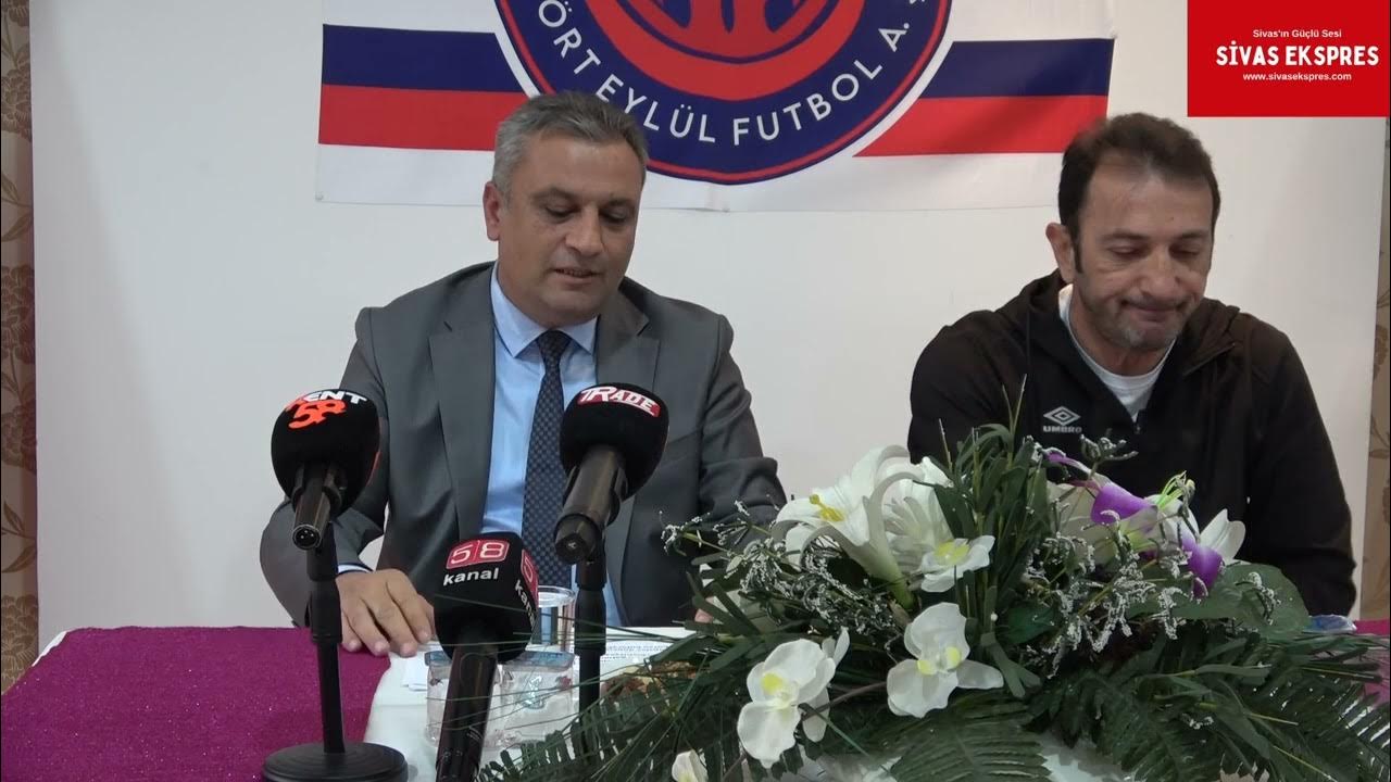 Sivas 4 Eylül Futbol Kulübü Başkanı Mustafa Koçu Açıklamalarda Bulundu