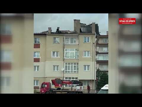 Sivas’ta Şiddetli Rüzgar Etkili Oluyor