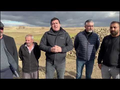 Karasu Sivaslı Çiftçinin Sesi Oldu