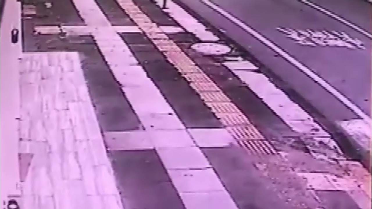 Sivas'ta Kaza Güvenlik Kamerasında