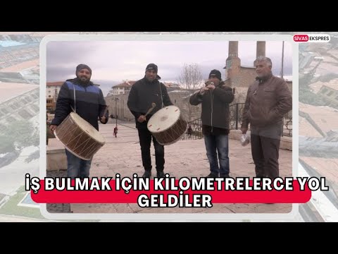 İş Bulmak İçin Kilometrelerce Yol Geldiler