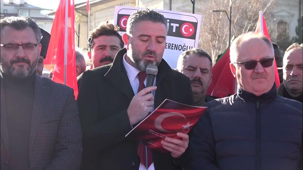 Sivas'ta Şehitlere Saygı Yürüyüşü