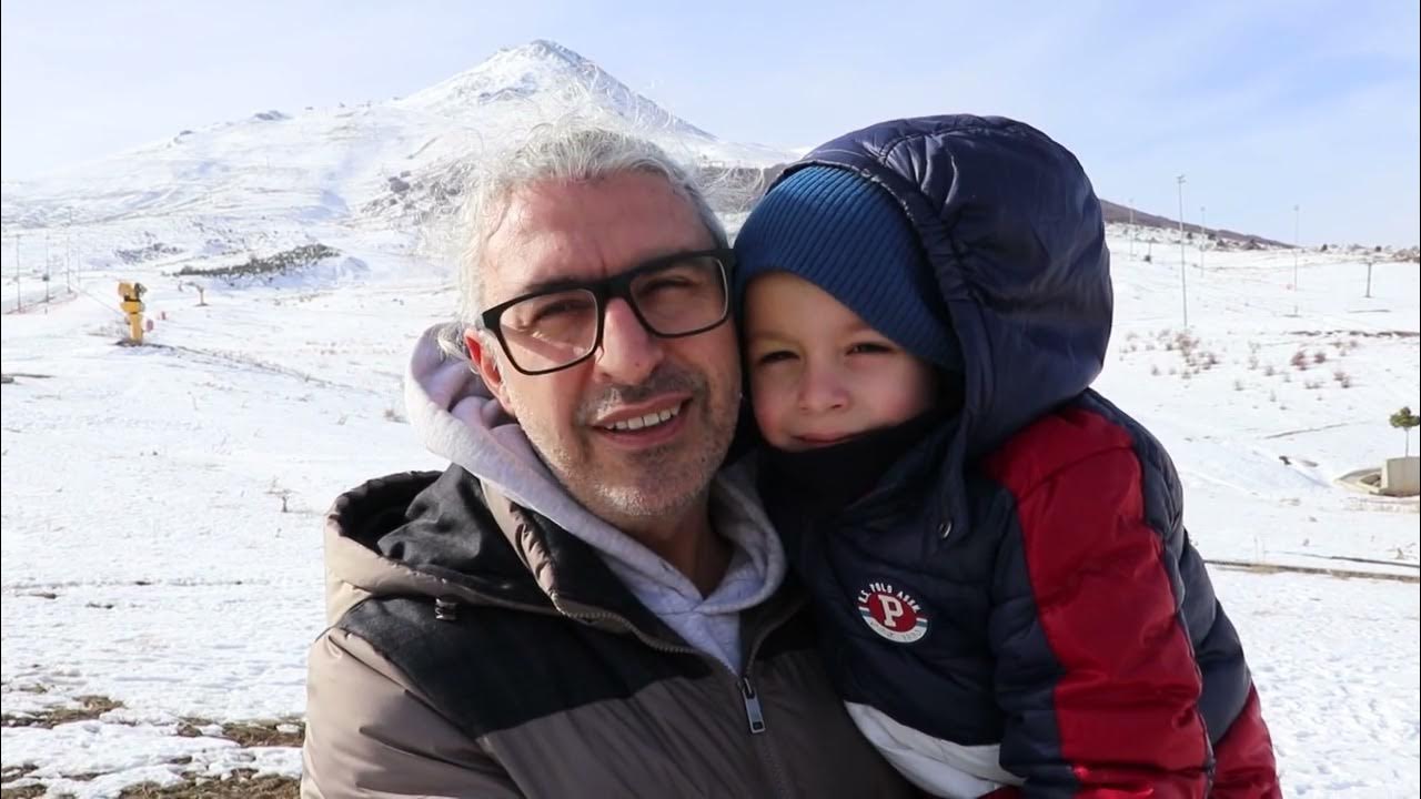 Sivas Yıldız Dağı'nda Kayak Heyecanı