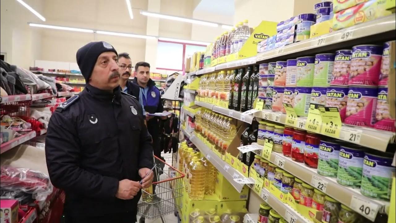 Sivas'ta Zincir Marketlere Etiket Cezası