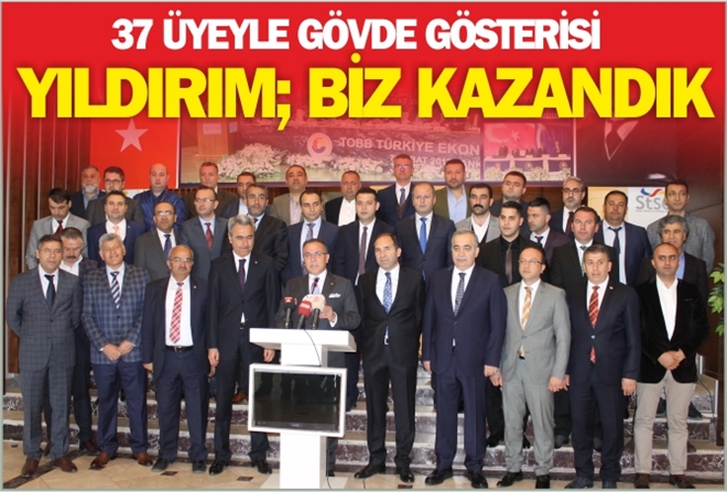 Osman YILDIRIM: ?BİZ KAZANDIK?