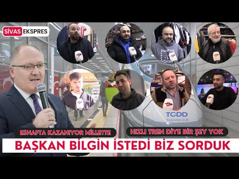 BAŞKAN BİLGİN İSTEDİ BİZ SORDUK
