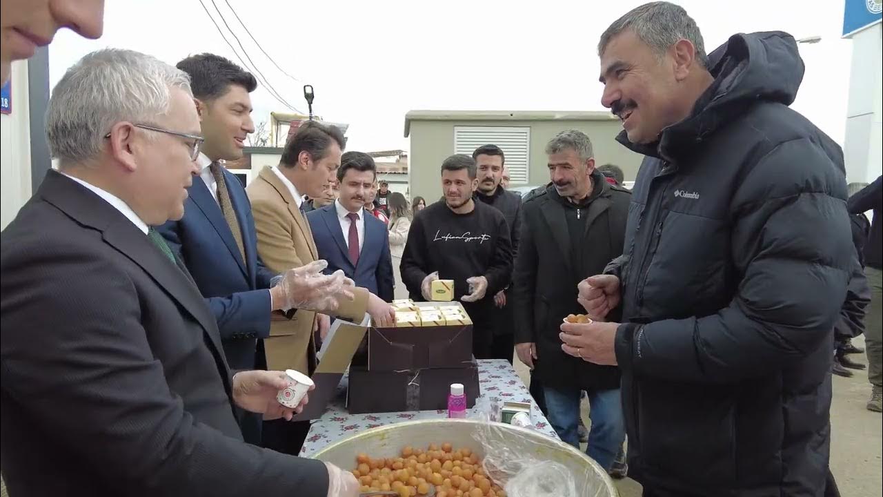 Sivas Valisi Yılmaz Şimşek Deprem Bölgesinde