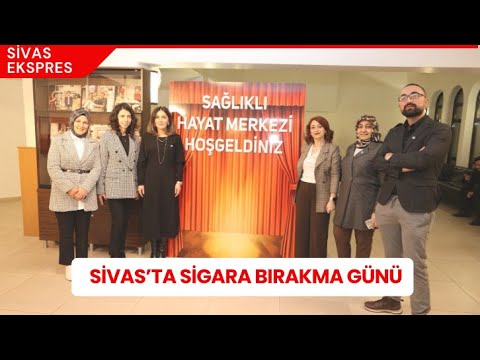 Sivas’ta Sigara Bırakma Günü