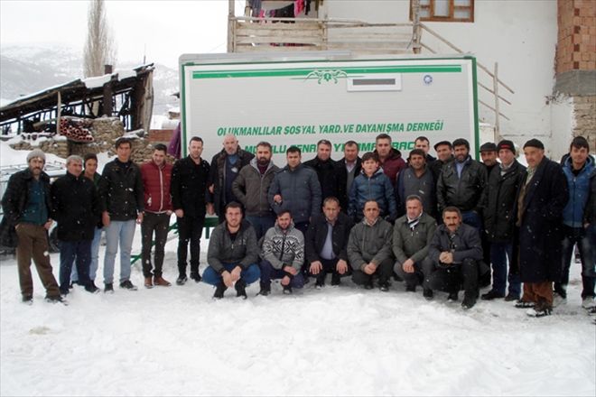 ELELE VERDİLER OLUKMAN´A CENAZE ARACI ALDILAR