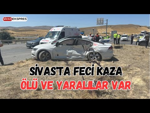Sivas'ta Feci Kaza, Ölü ve Yaralılar Var