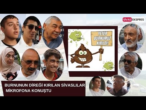Burnunun Direği Kırılan Sivaslılar Mikrofona Konuştu