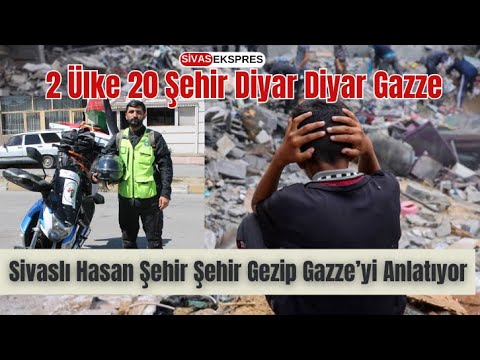 Sivaslı Hasan Şehir Şehir Gezip Gazze’yi Anlatıyor