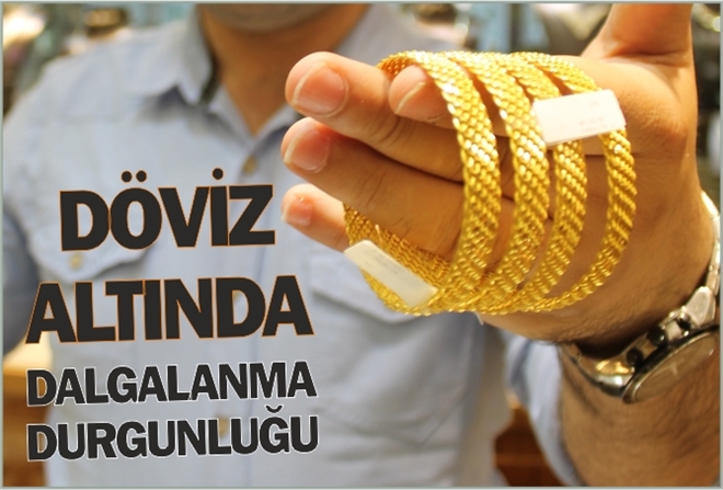 DÖVİZ ve ALTINDA DALGALANMA DURGUNLUĞU