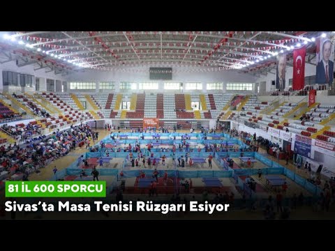 Sivas’ta Masa Tenisi Rüzgarı Esiyor