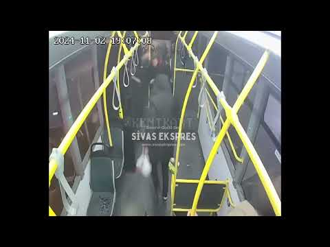 Sivas’taki Feci Kaza Kamerada