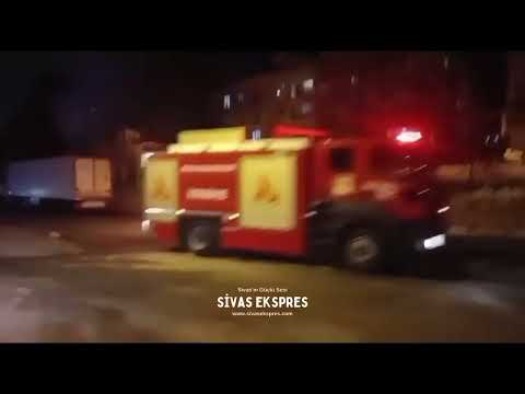 Sivas’ta Otomobil Alev Topuna Döndü