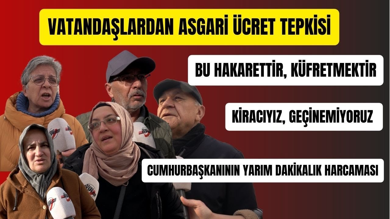 Vatandaşlardan Asgari Ücret Tepkisi:  “Bu Hakarettir, Küfürdür’’
